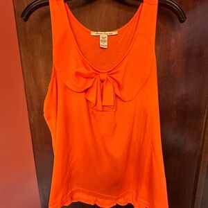 American Rag Orange Sleeveless Top